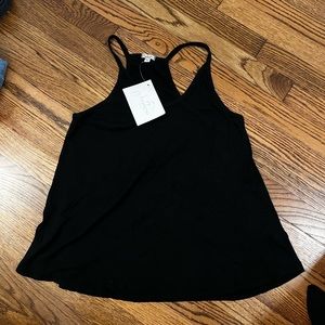 PJ Harlow cotton racer back tank